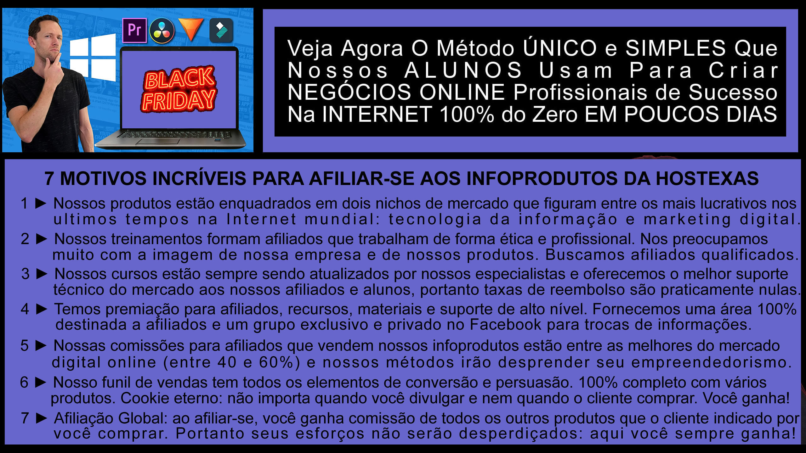 7 Motivos Incríveis para Afiliados – 7 Passos Fundamentais