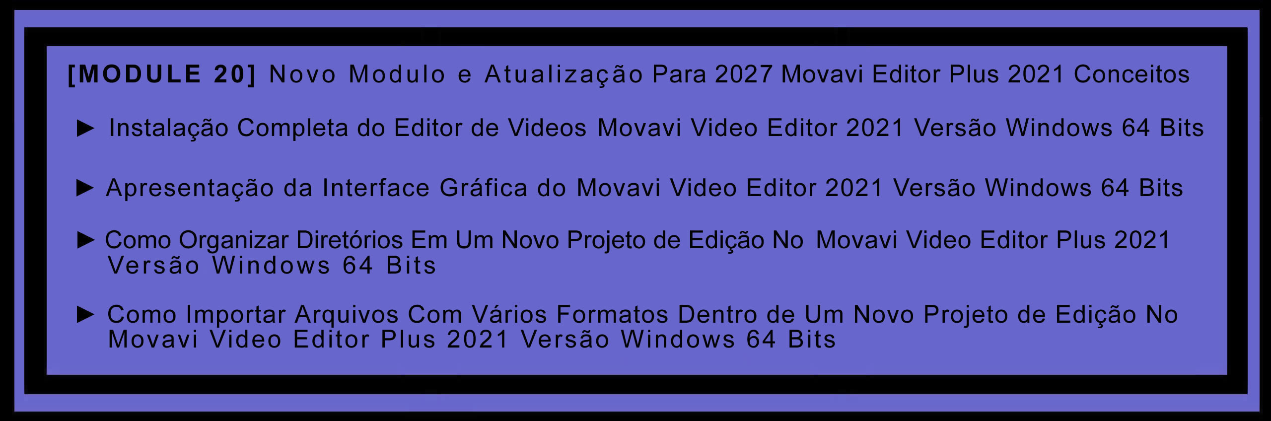 Módulo Futuro 20