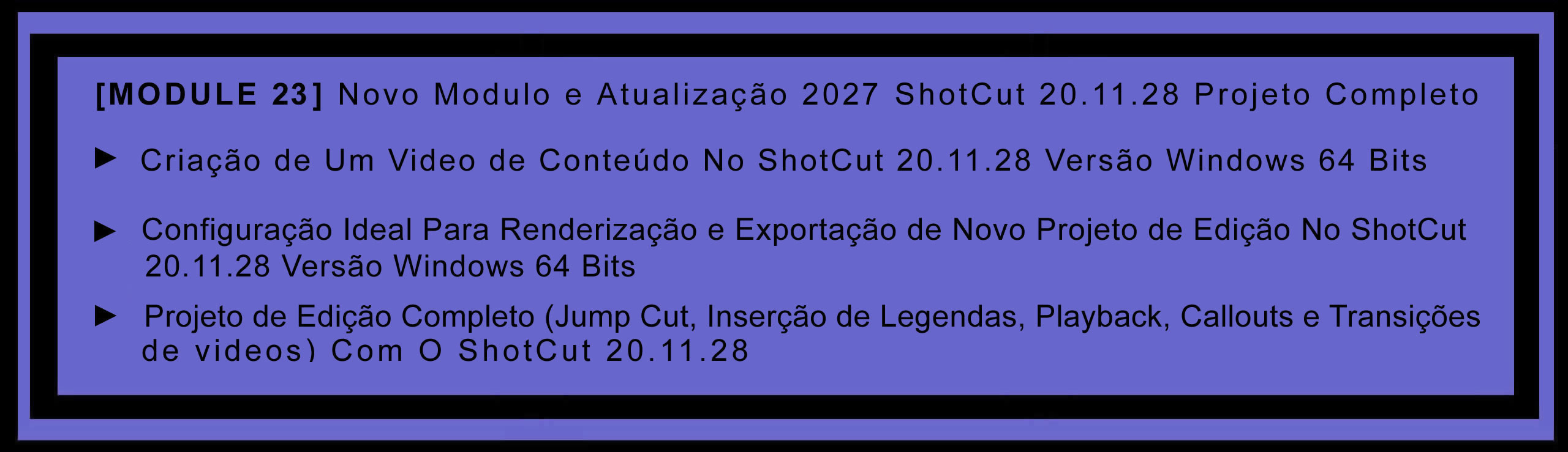 Módulo Futuro 23