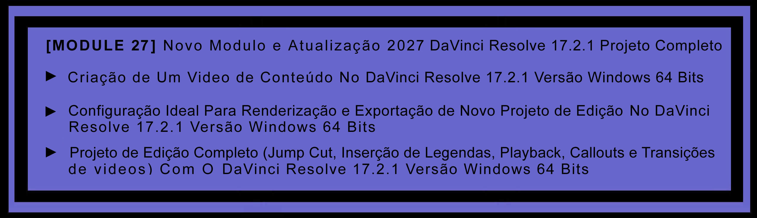 Módulo Futuro 27