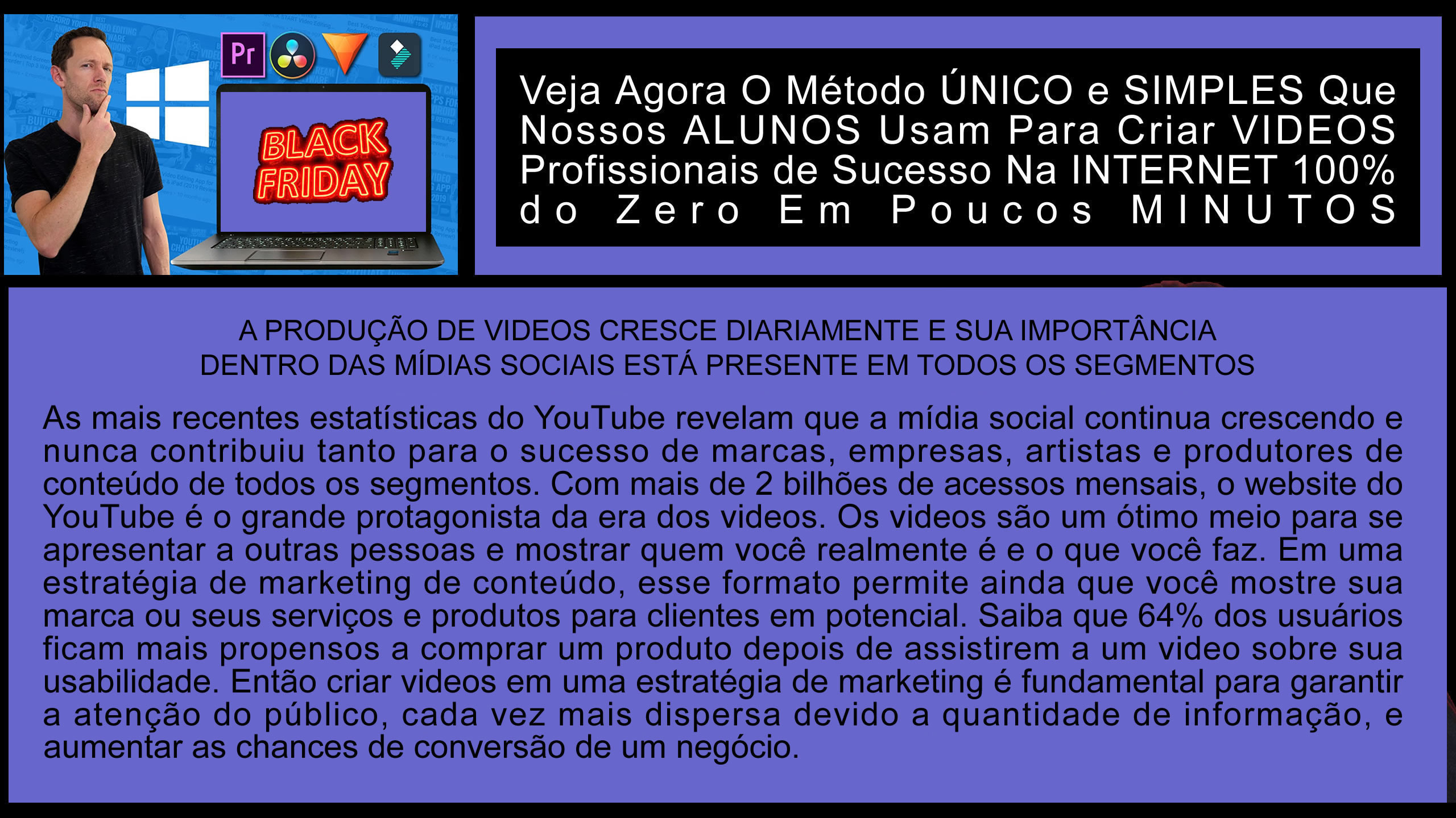 Edição de Vídeo para Redes Sociais